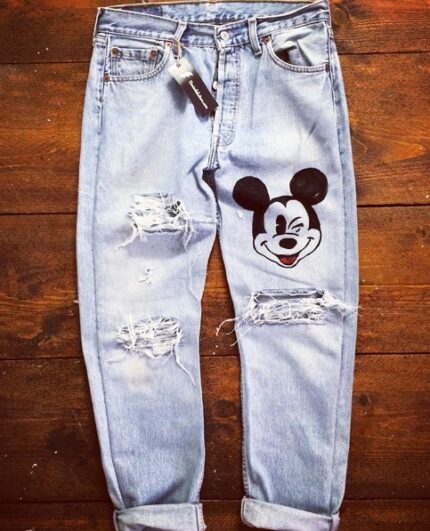Jeans-Uomo-Mickey-Mouse
