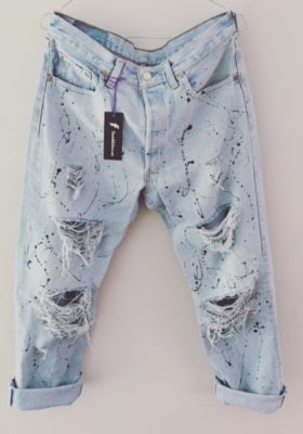 Jeans-Uomo-Austin-Painted